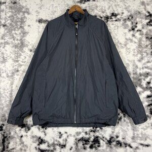 Footjoy Golf Jacket Mens Size Large Dryjoys Tour‎ Collection Black Full Zip